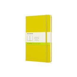 Carnet de notes collection Classic Jaune pissenlit Large, Page blanche, Couverture rigide