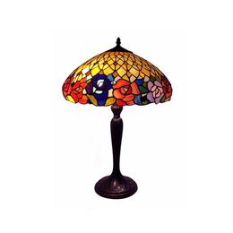 Lampe de table d'inspiration Tiffany FLOWER 