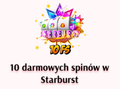 10 darmowych spinów w Starburst w Red Box
