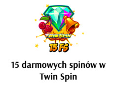15 darmowych spinów w Twin Spin w Red Box