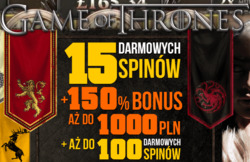 15 free spinów od Argo Casino