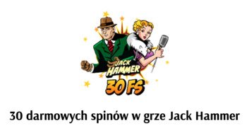30 spinów w slocie jack hammer w Redbox