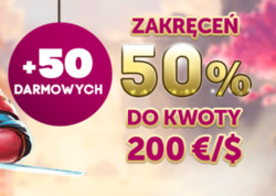 50 Free Spinów i doładowanie gotówki w kasynie playamo