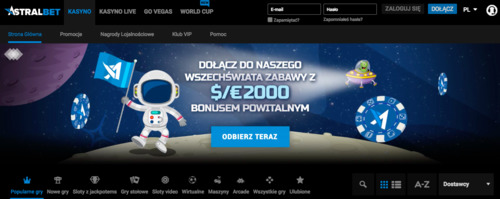 Astralbet recenzja kasyna