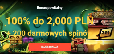Bonus powitalny  w Zet Casino