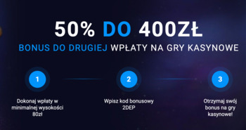 Bonus za drugi depozytw 20Bet