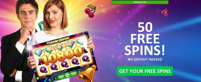 Darmowe spiny bez depozytu Twin Spin