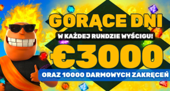 Do 1000 darmowych obrotów