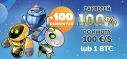 Dodatkowe doładowanie gotówkowe i 100 free spinów w kasynie playamo