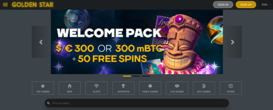 kasyno online free spiny w Gold Star