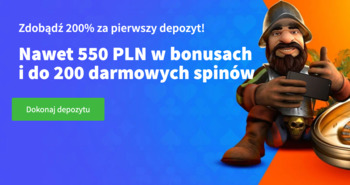 Skorzystaj z nowego bonusa na start w Betsson i odbierz bonus200%
