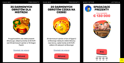 Slottyway Casino - oferta powitalna