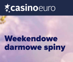 Weekendowe darmowe spiny w CasinoEuro