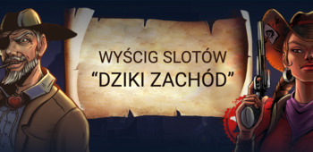 Wyścig slotów Dziki Zachód z szansa na wygranie free spins