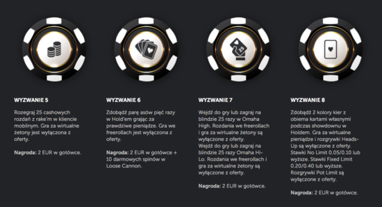 Wyzwania pokerowe z darmowymi spinami od Betsafe